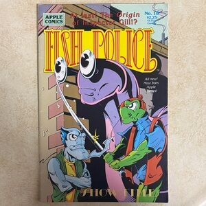 Apple Comics Fish Police No. 18